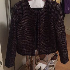 Banana Republic Tweed short blazer